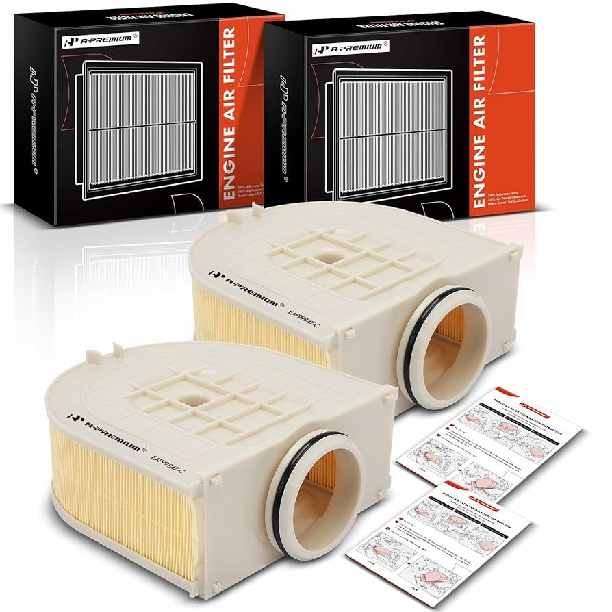 dino13✾14kgf Amazon.com: A-Premium 2-PC Engine Air Filter Compatible with